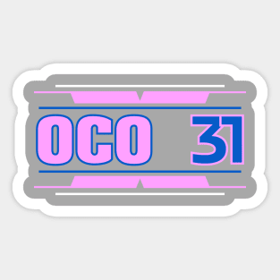 #31 OCO Logo Sticker